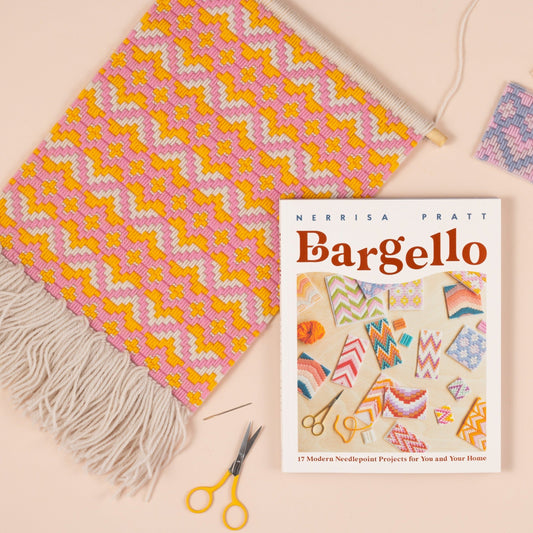 Bargello book box - Wall hanging kit