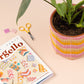 Bargello book box - Planter cover kit
